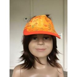 CAKEWALK zonneklep oranje NIEUW mt 110 - 128 D4