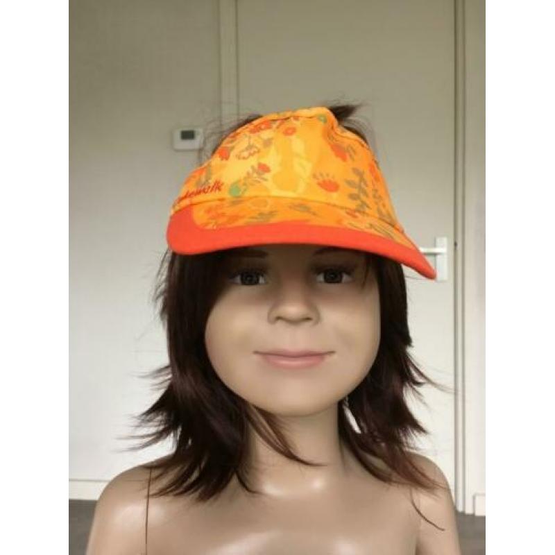 CAKEWALK zonneklep oranje NIEUW mt 110 - 128 D4