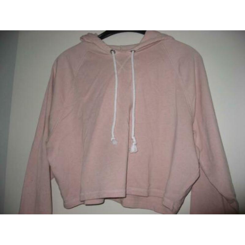 nude roze hoodie, mt M van Divided