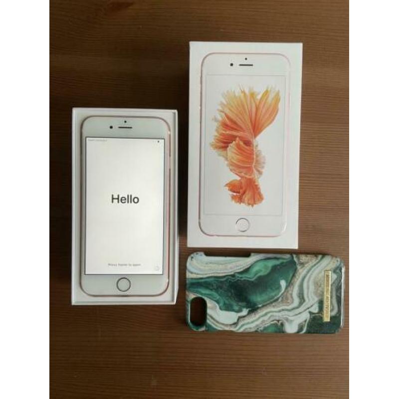 iPhone 6S rosé gold inclusief Ideal of sweden hoesje