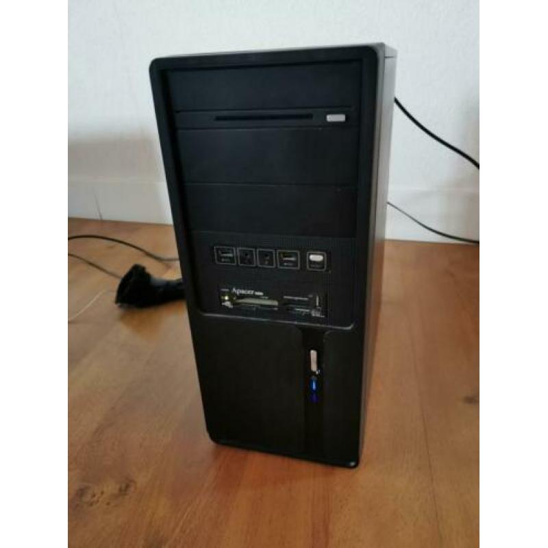 Computer dvd 60GB SSD 8GB RAM FHD monitor 22" Windows 10 pro