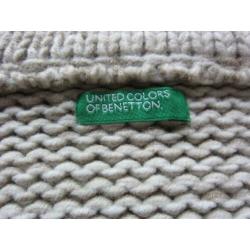 benetton vest met armstukken met armstukken, maat s