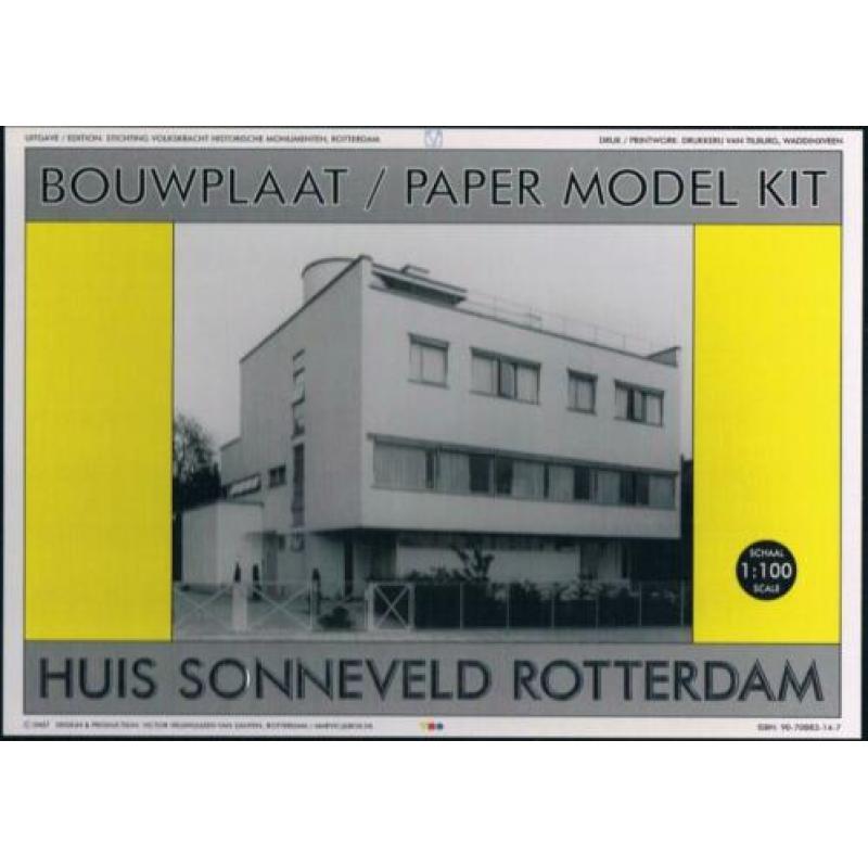 bouwplaat huis sonneveld rotterdam