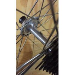 Campagnolo record retro mavic open draad band achterwiel