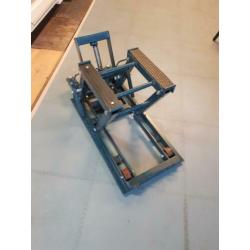 Verrijdbare motorlift , Harley Lift , Motorfiets krik