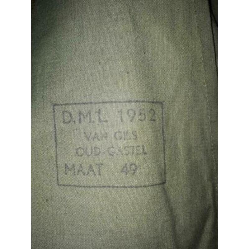 Battle Dress uniform jaren 50