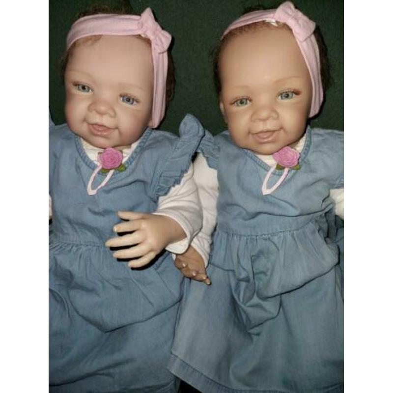 Reborn ashton drake tweeling met certificaten en extra's
