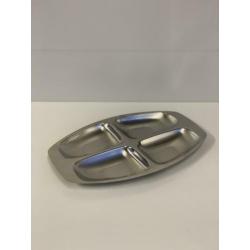 Alessi vintage design dienblad / serveerblad zilver