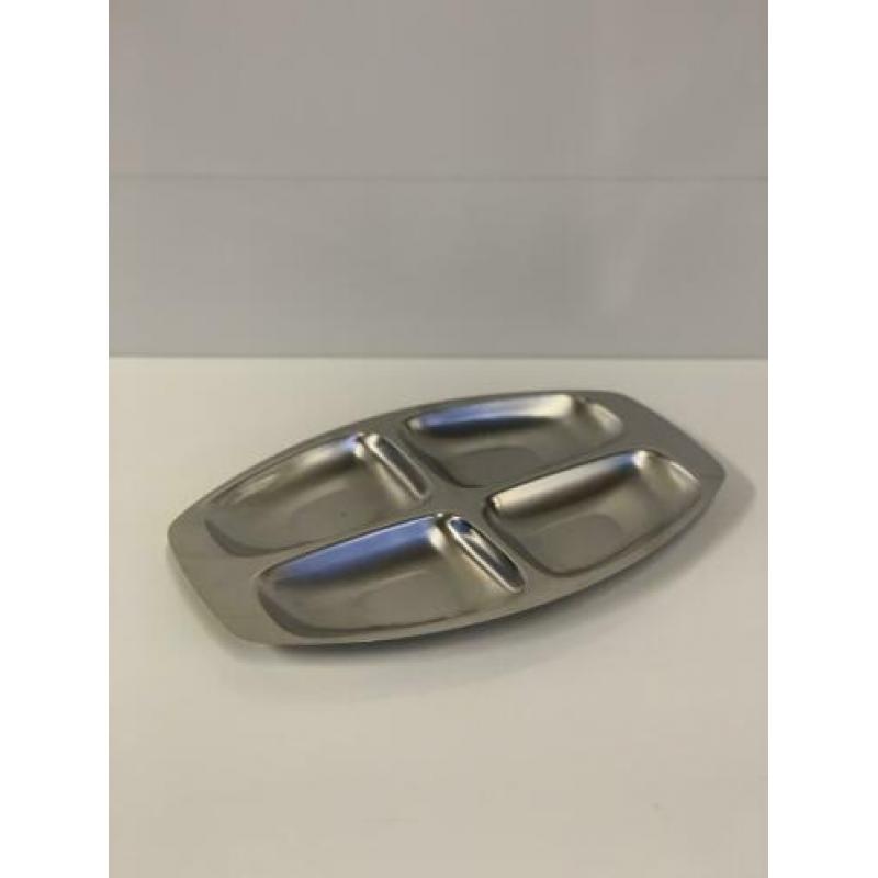 Alessi vintage design dienblad / serveerblad zilver