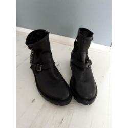 Vintage Century leer laarsjes 37