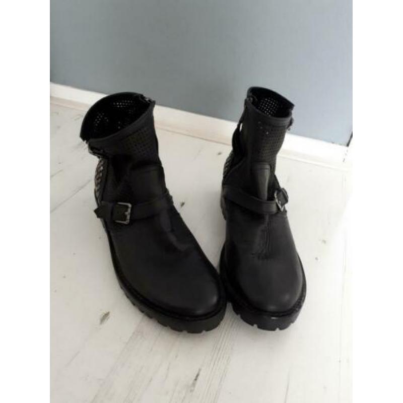 Vintage Century leer laarsjes 37