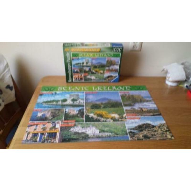 complete legpuzzels 5,00 per stuk 3 voor 12 euro