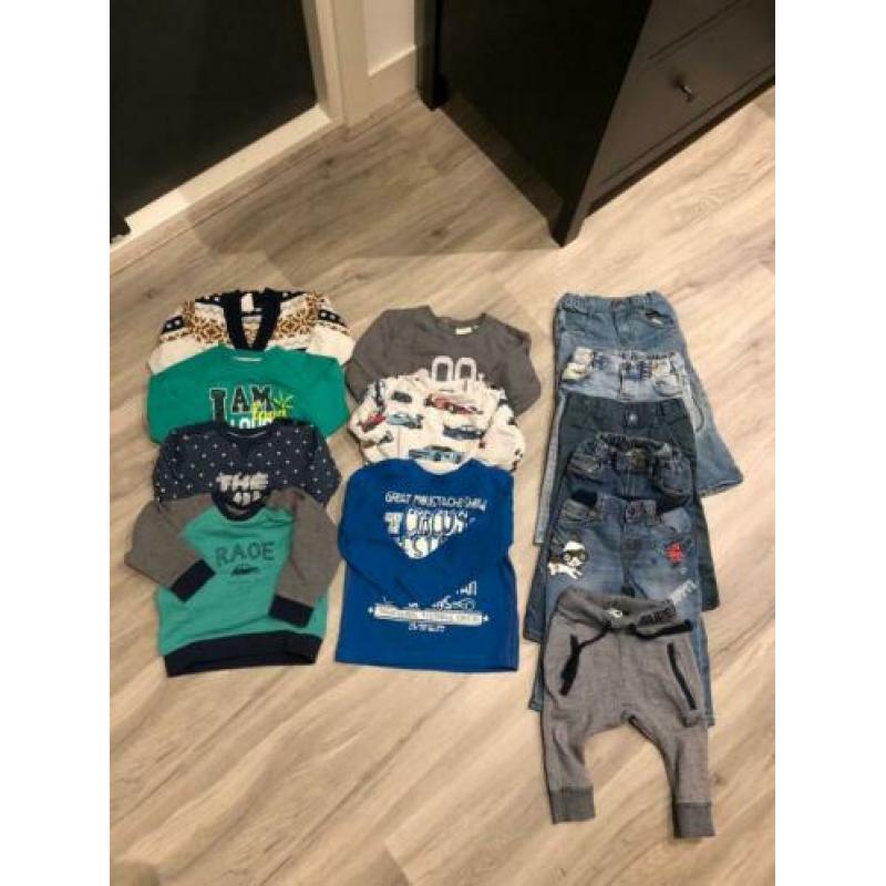 ZGAN pakket (merk) jongenkleding mt 74 / 80 13 stuks
