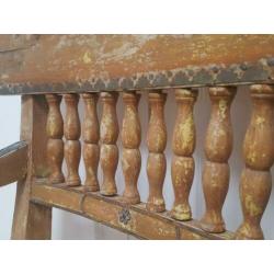 Brocante Antieke Koloniale stoel
