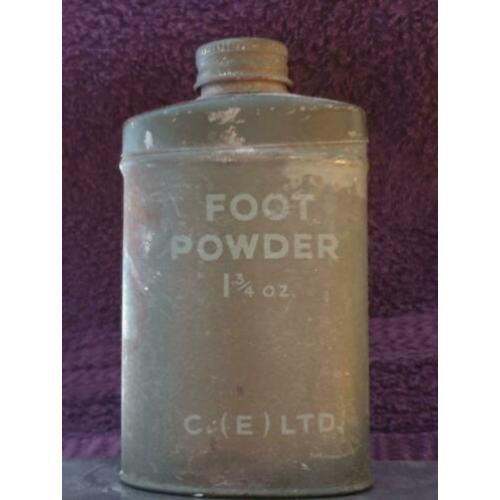 Oude bus Foot Powder