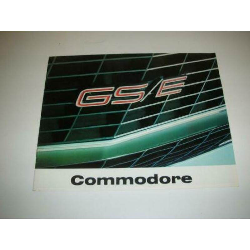 Opel Commodore Folder 1973