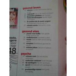 GezondNU tijdschrift (zeven jaargangen compleet)