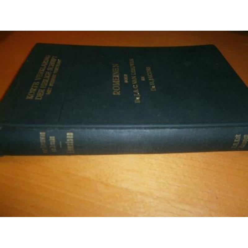 ''Romeinen'' Korte verklaring der Heilige Schrift/1952