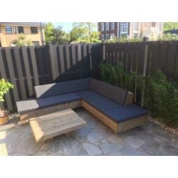 Buitenterras Steigerhout