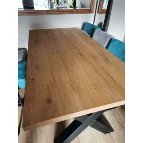 Licht eiken tafel