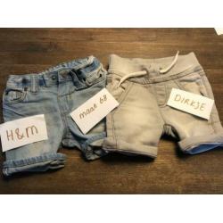 Babykleding maat 68