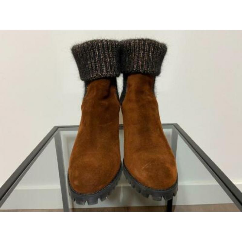 Nieuwe bruine Lilian laarzen schoenen maat 38