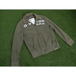 G-STAR vest maat M als nieuw , kleur groen/beige