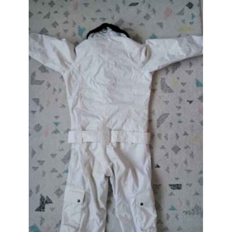 Roxy Onesuit maat M, gebroken wit met glitter gouden lijnen