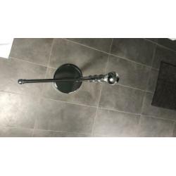 Handdoekenrek, metaal. 91cm.