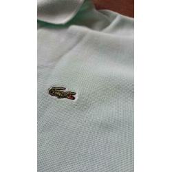 Mint groen tshirt polo van Lacoste mt 10