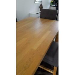 eethoek tafel160x90x78 hoog