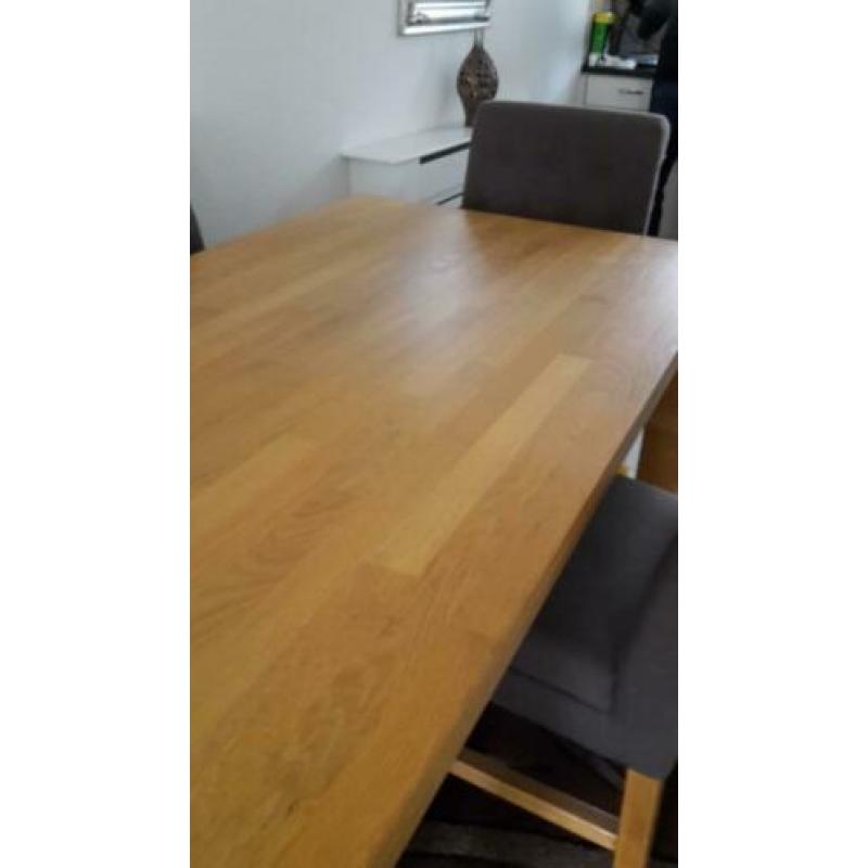 eethoek tafel160x90x78 hoog
