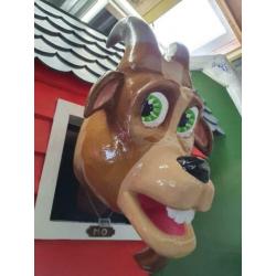 4 dierenkoppen carnaval