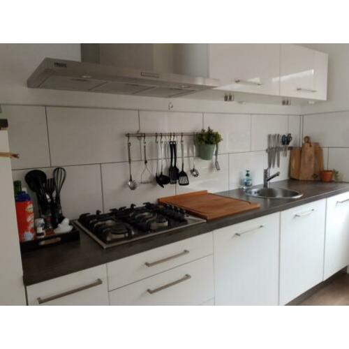 Aanrechtblad gaskookplaat spoelbak
