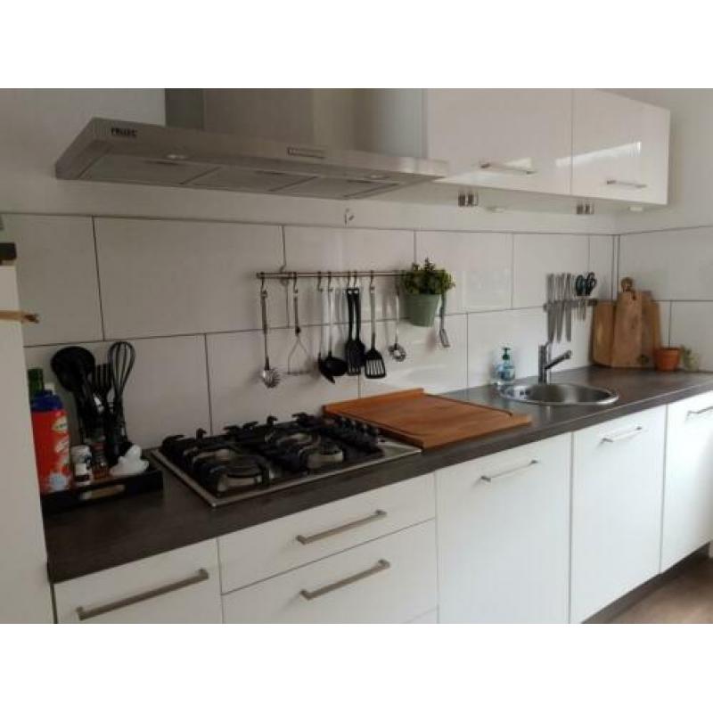 Aanrechtblad gaskookplaat spoelbak