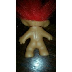 Troll rood haar vintage
