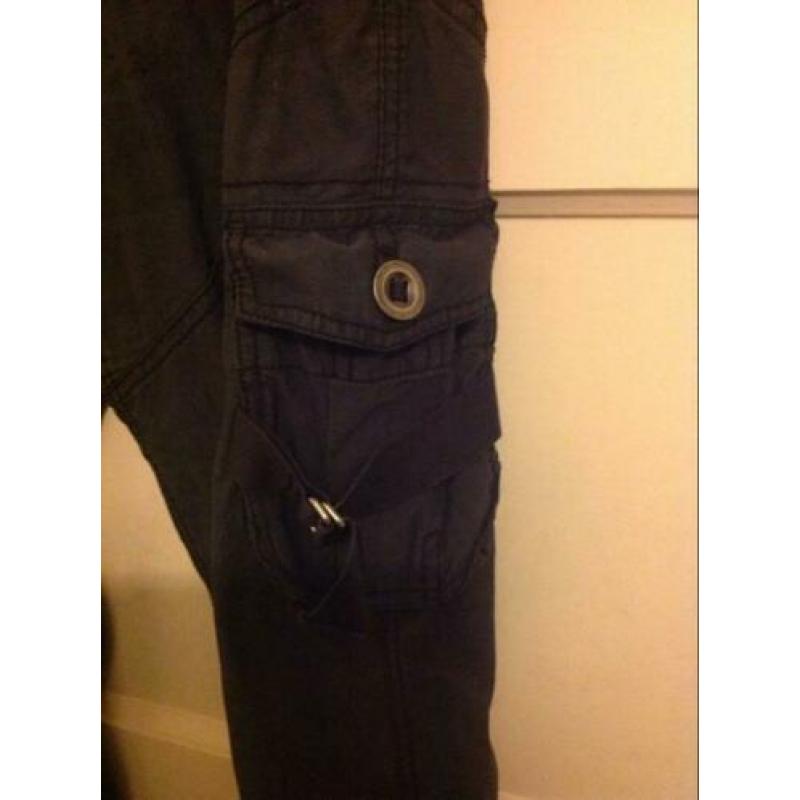 Sportieve Blauwe | Broek met zakken | maat L / maat 42
