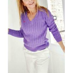 ⭑ POLO - RALPH LAUREN⭑ | Mooie diep paarse trui - S/M