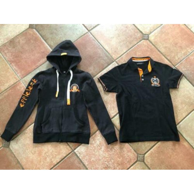 Cap, jas, polo's, rijbroeken en hoodie te koop!