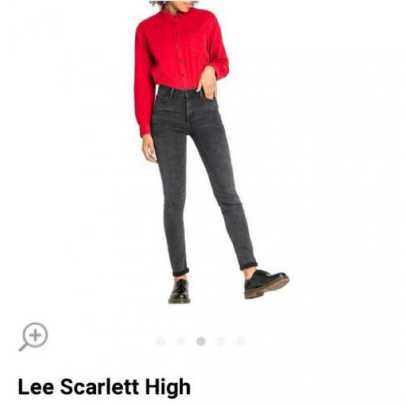 Jeans Lee scarlett high maat 32-33