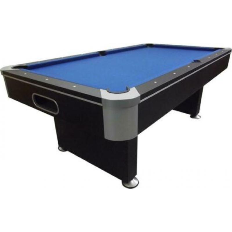 Pooltafel TopTable Challenger, ball return, 45gr pockets 7ft