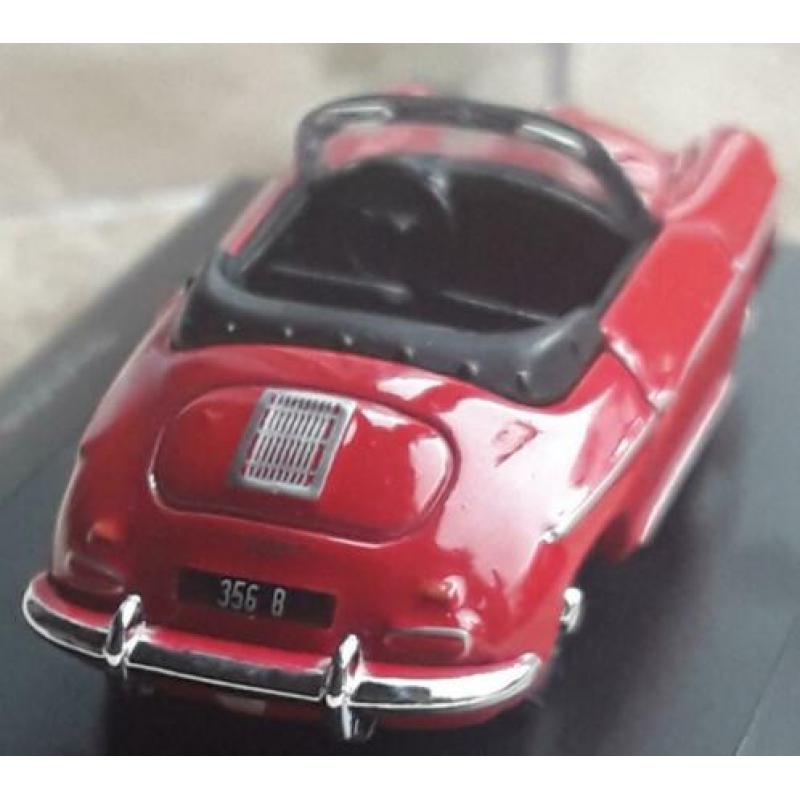 Porsche 356 cabrio mint in doos 4.5cm ( n spoor)