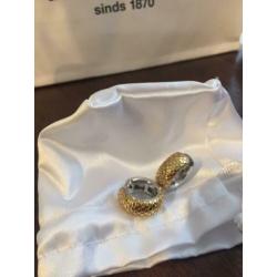 Ti sento 7797SY oorbellen goud snake