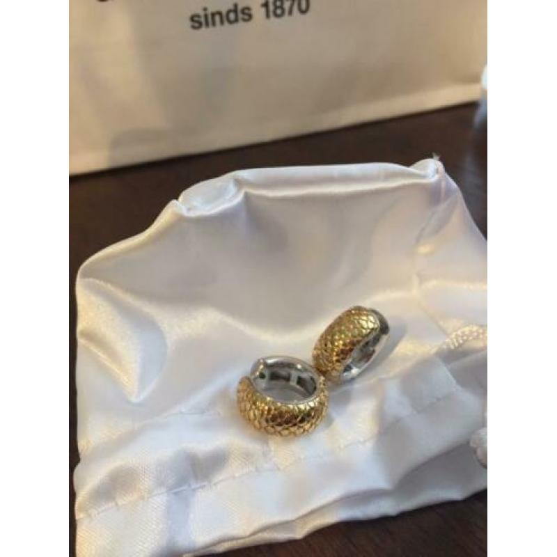 Ti sento 7797SY oorbellen goud snake