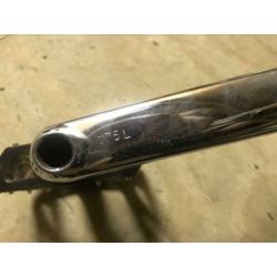 Crankset bmx stress Chrome