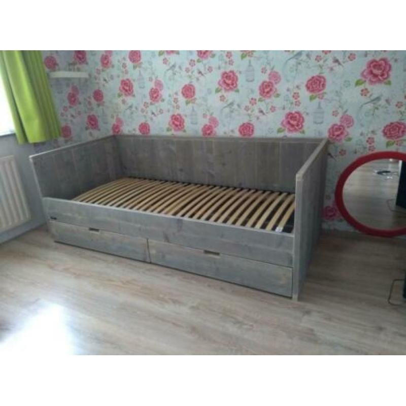bedbank van steigerhout