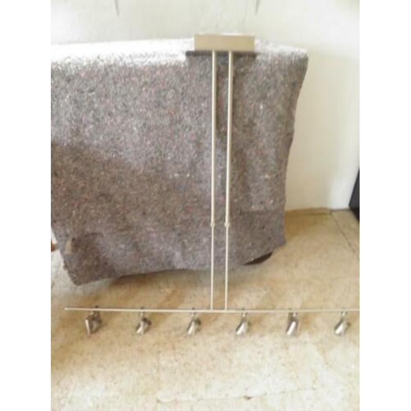 moderne metalen hanglamp - 6 lampjes en / of ...