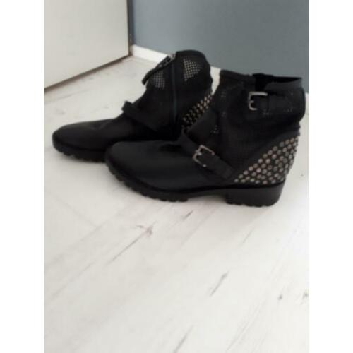 Vintage Century leer laarsjes 37