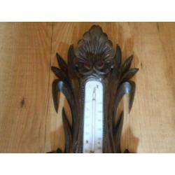 9261 Antieke Holosteric Barometer uit 1880, Hollands fabr.