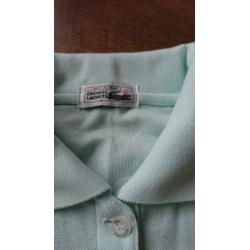 Mint groen tshirt polo van Lacoste mt 10